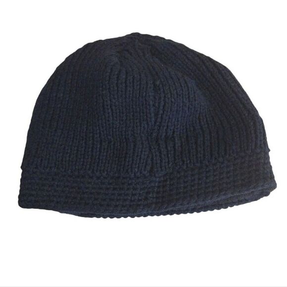 VTG Y2K PLAYBOY Bunny Black Knit Pink Embroidered Beanie Hat RARE - Picture 5 of 12